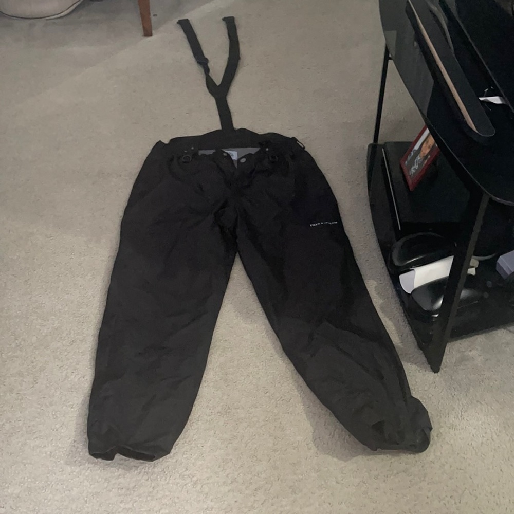 Ski bib Black field stream (name) size medium